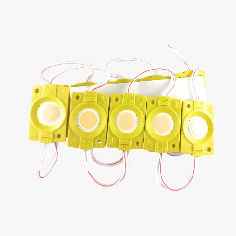 12v Coin COB High Brightness-Yellow Color - 1 Pcs - Image 2