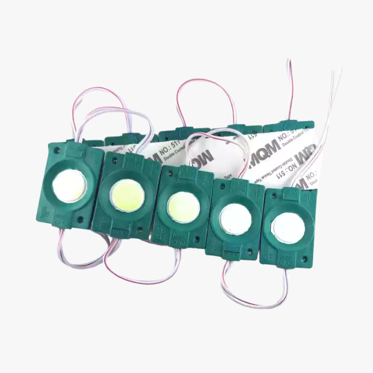 12v Coin COB High Brightness-Green Color - 1 Pcs - Image 2