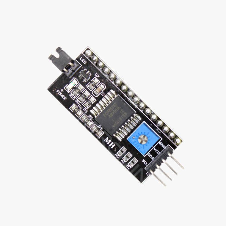 16x2 LCD I2C Interface Adapter-Black Color - Image 2