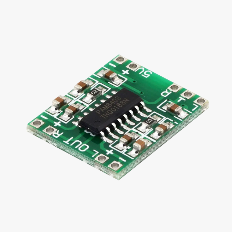 PAM8403 5V 2-channel Stereo Mini Class-D 3W+3W Audio Amplifier - Image 2