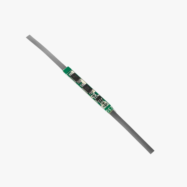 1S 2A BMS For 3.7v-18650 Lithium Battery Protection - 1 Pcs