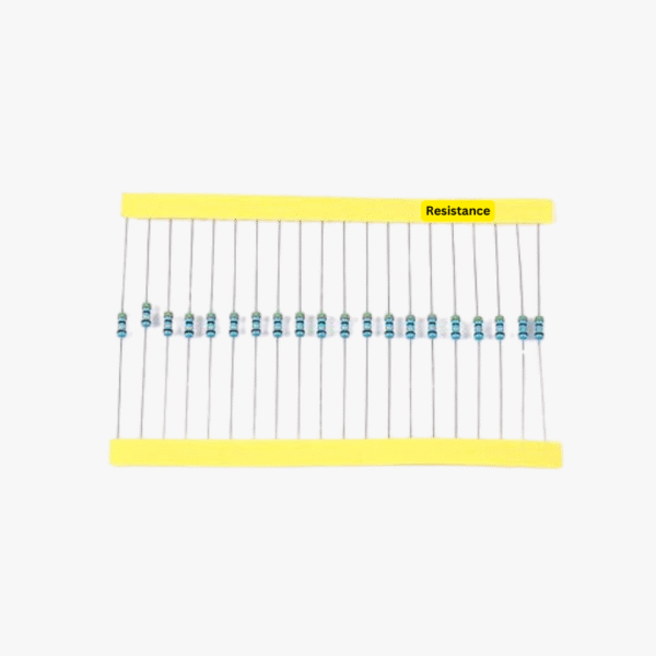 2.2K ohm Resistor - 1/4 Watt - 20 Pcs Pack - Image 2