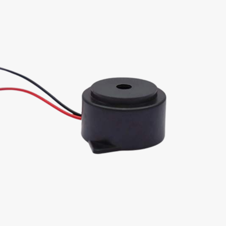 5v Big Size Round Beep Sound Buzzer - Black Color - Image 3