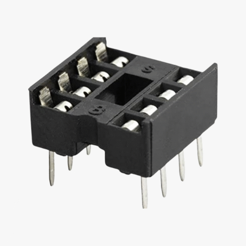 8 Pin IC Base-DIP – 2 Pcs Pack