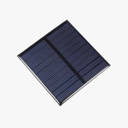 6V 100mA Mini Solar Panel (70 X 70MM) – 1 Pcs