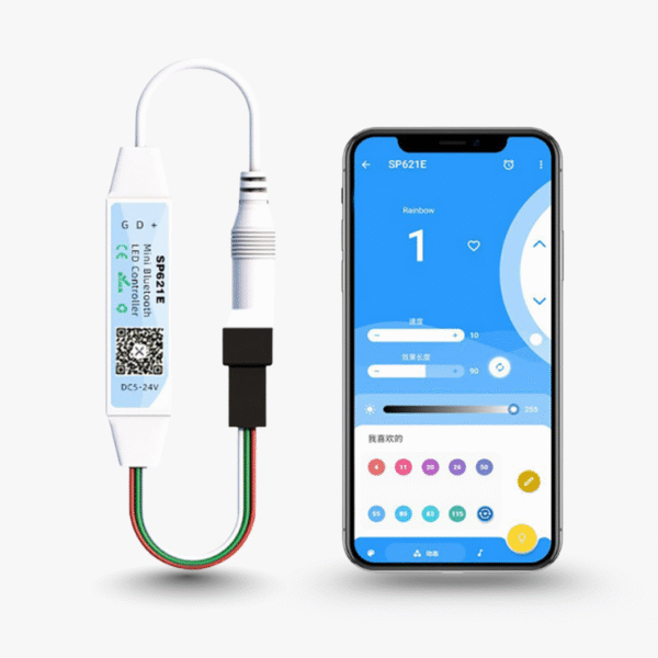 SP621E DC 5v–24V Mini Bluetooth Pixel LED Controller - Image 3