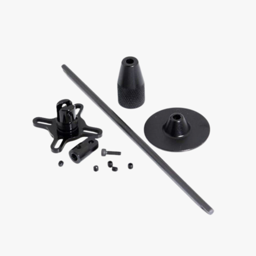 Universal Folding GPS Stand / Holder for Drones | CNC Aluminum – Black