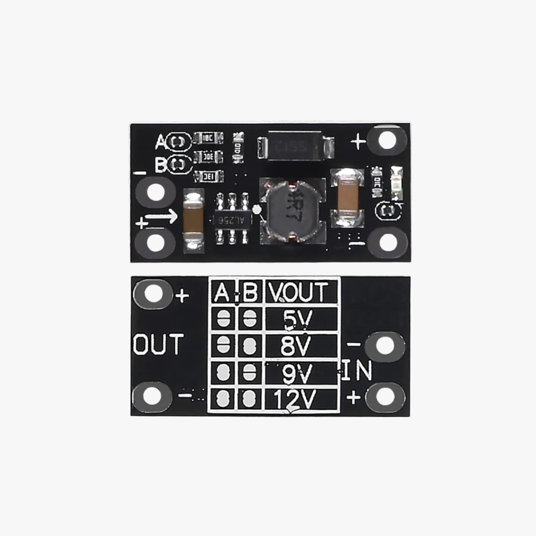 3.7V to 12V Mini DC-DC Step-Up Converter Module – Adjustable Boost Power Module - Image 3