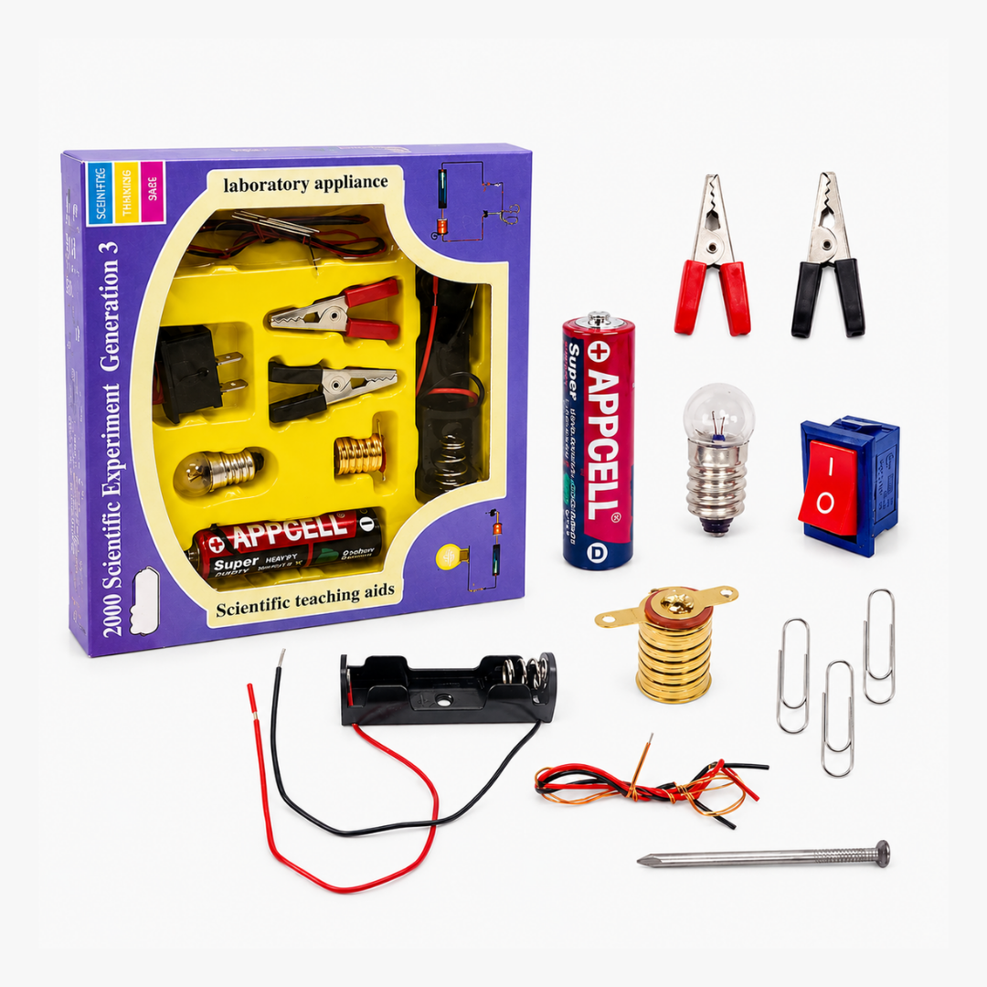 Science Experiment Kit for Kids – DIY STEM Electric Circuit Learning Kit - Image 3