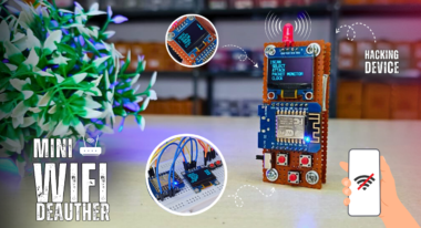 Building a Mini Rechargeable Wi-Fi Deauther with NodeMCU, OLED & Custom PCB