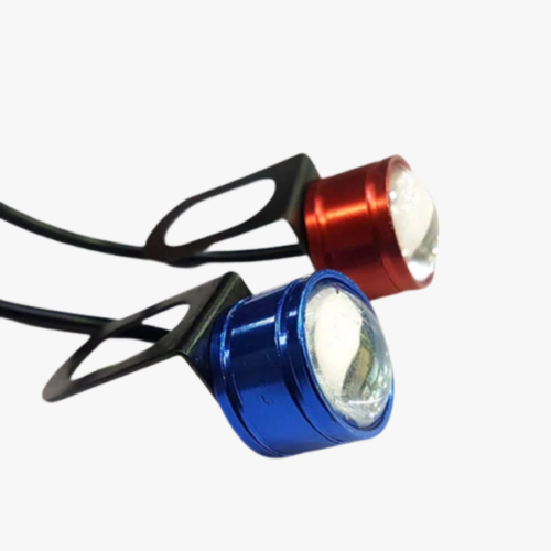 LED Flash Strobe Light – Emergency Warning Lamp for Car, Bike & Motorcycle - 1 Pair