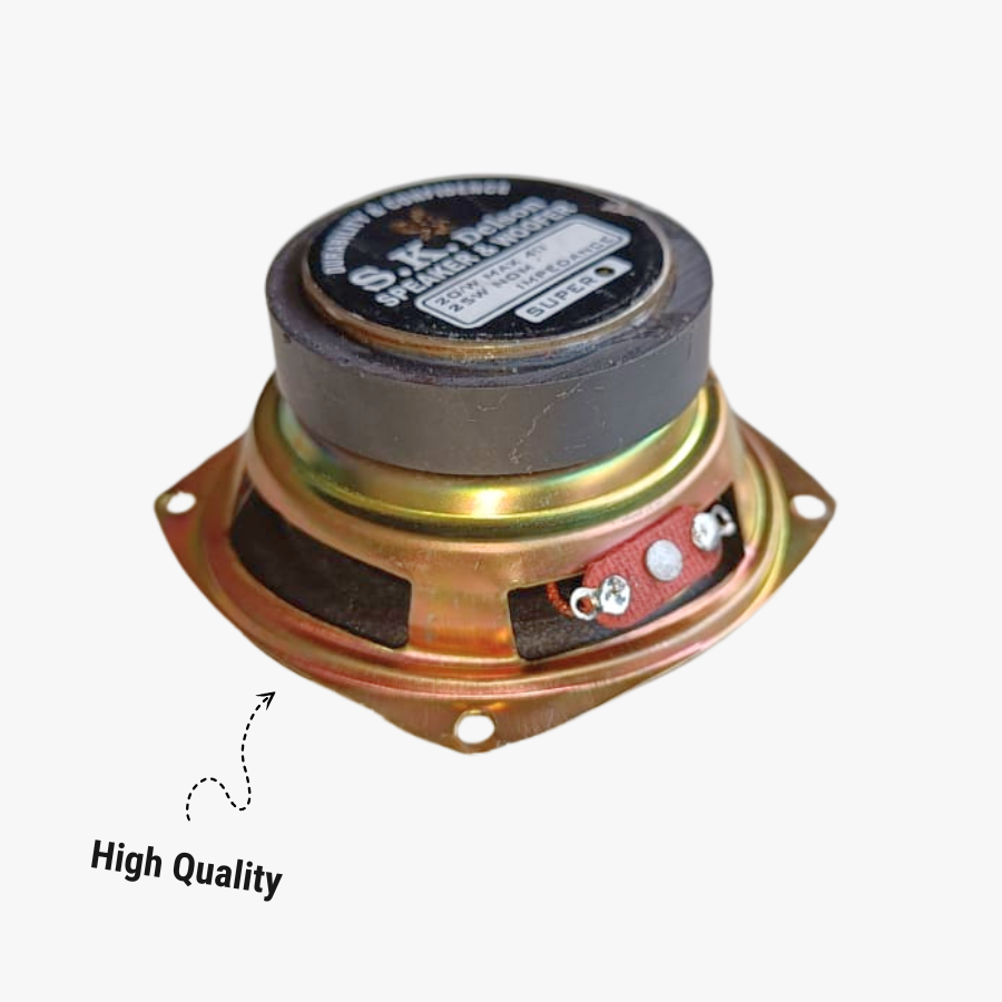 3-Inch 4 Ohm-10W Speaker & Woofer – Powerful Bass & Loud Output - 1 Pcs - Image 2