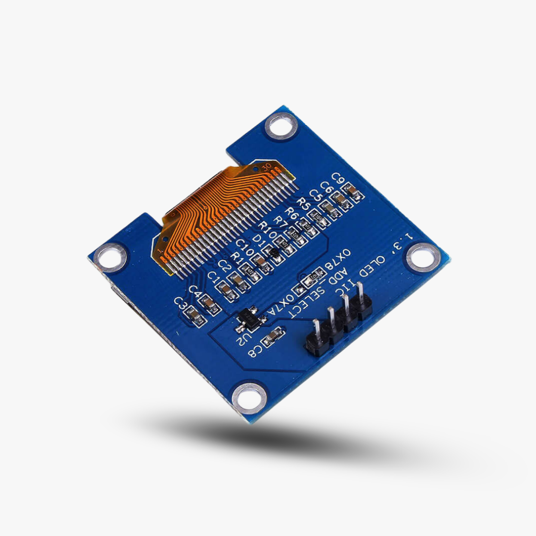 1.3 Inch I2C IIC 128×64 OLED Display Module 4 Pin – Blue - Image 3