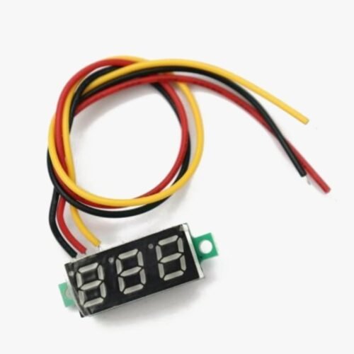 0.28-inch 0v-100v Red Display Three-Wire Mini DC Voltmeter