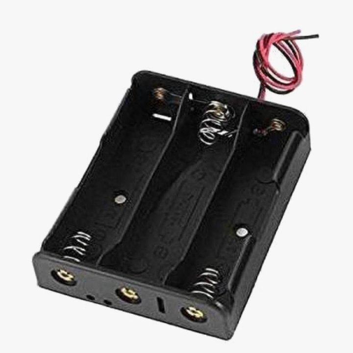 3.7v 3S - 18650 Battery In-Series Lithium Cell Holder Open Case With Wire - Image 2