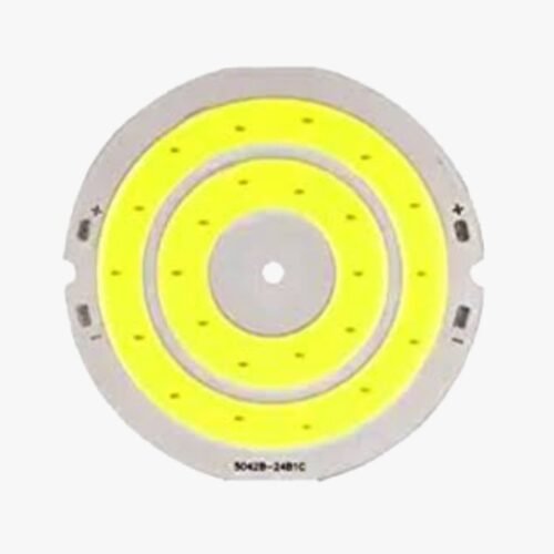 3v High Brightness Jalebi Round COB Led-Cool White- 1 Pcs