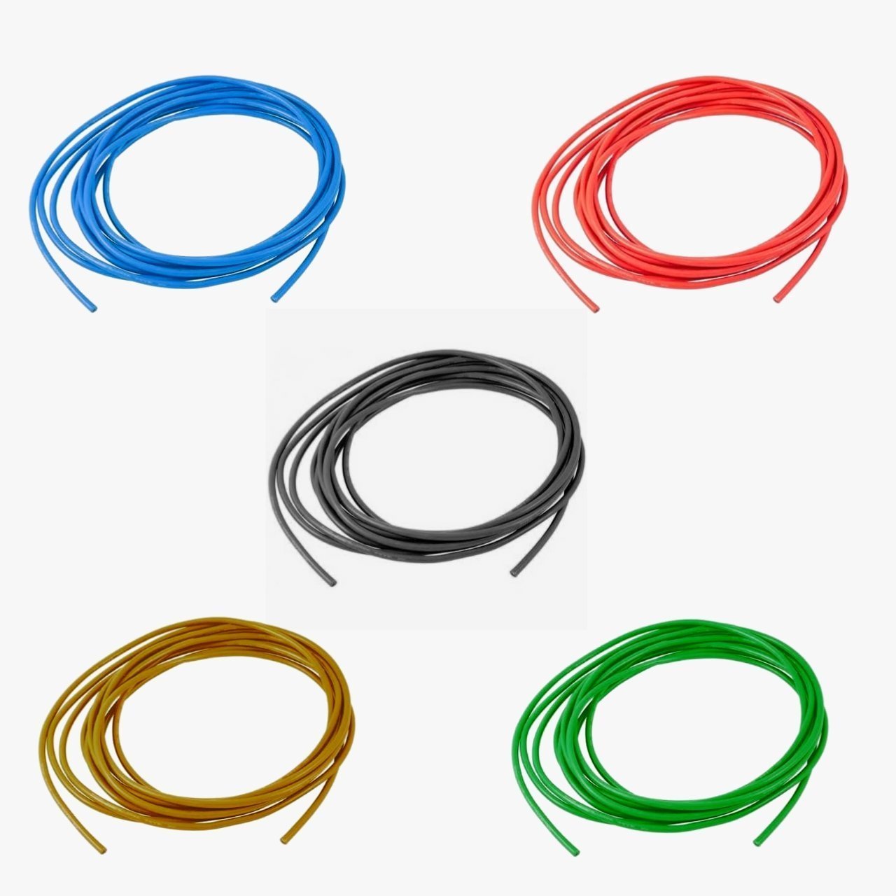 5 Core-14/36 Multi-Color Connection Wire (Aluminum)