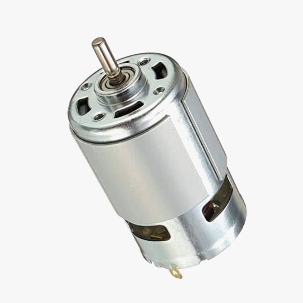 RS-775 DC Motor With Ball Bearing Standard Round Shaft For DIY Projects - Image 2