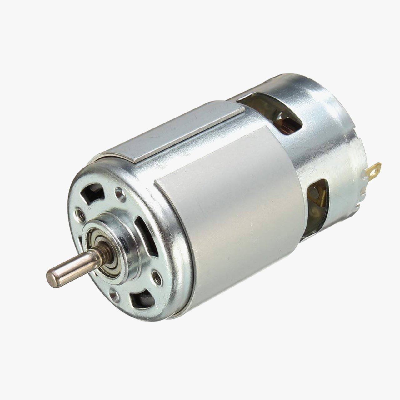 RS-775 DC Motor With Ball Bearing Standard Round Shaft For DIY Projects