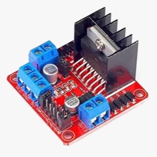 L298 Motor Driver Module For DIY Robotics Projects - 1 Pcs