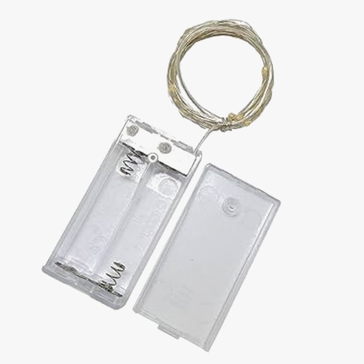 3 Meter Colorful Fairy LED Lights with Transparent Battery Case - Image 2