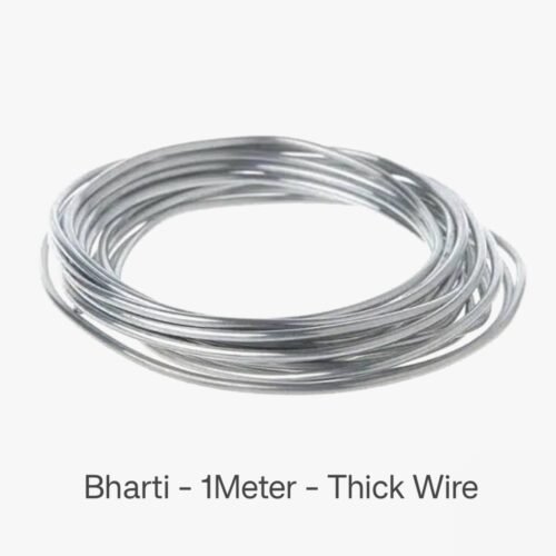1 Meter Bharti Tin Lead Rosin Core Soldering Iron Wire(Grade: 60-40, SWG: 18)