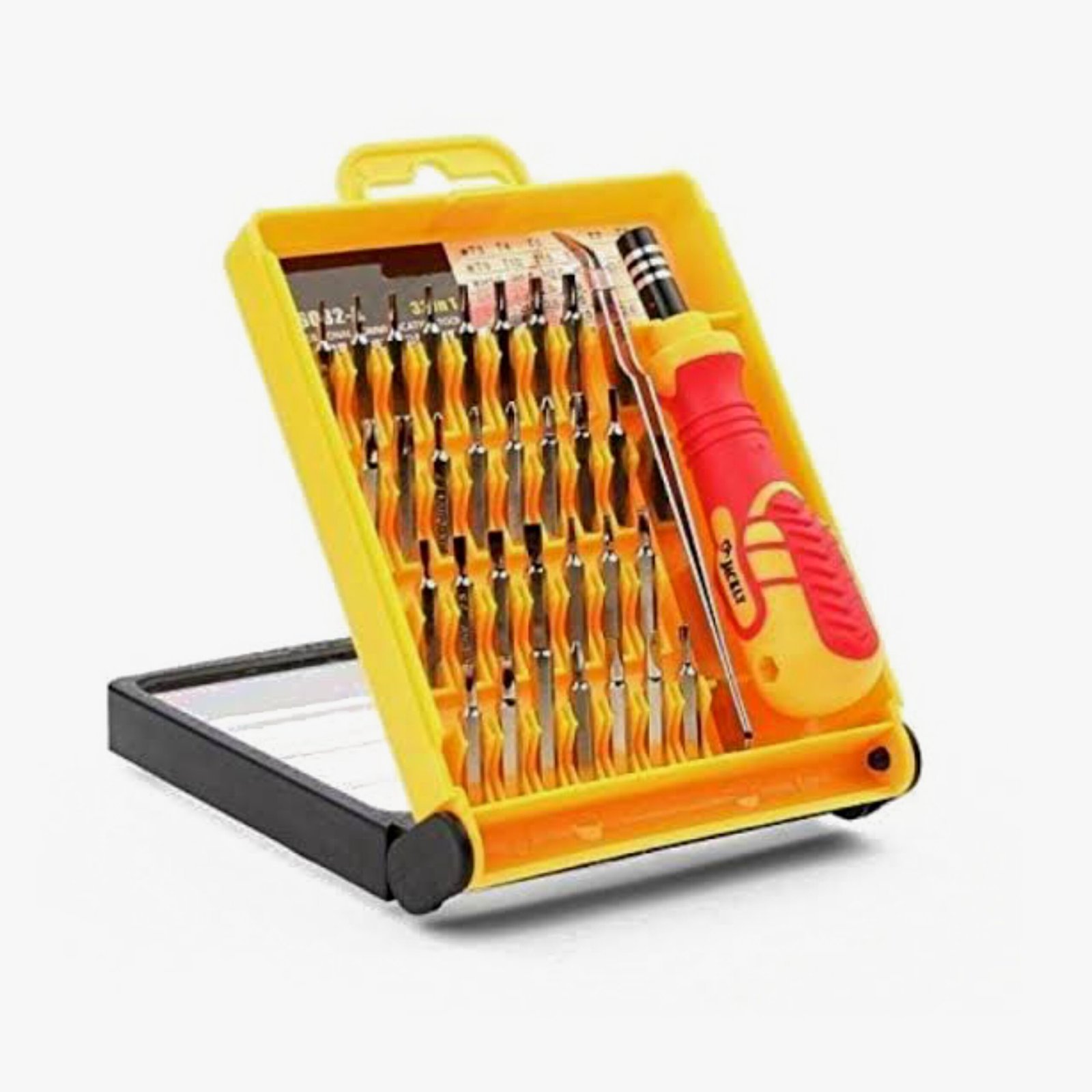 32 In 1 Interchangeable Screwdriver Tool Set with Magnetic Holder & Twizzer