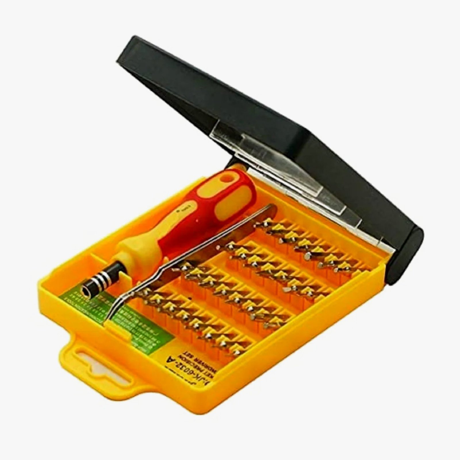 32 In 1 Interchangeable Screwdriver Tool Set with Magnetic Holder & Twizzer - Image 2