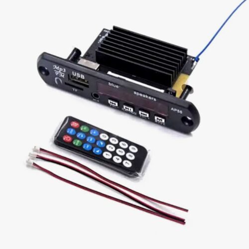 Gold-AP55 Audio Music Player: 2x50W Dual Board With Built In Bluetooth, USB, SD-Card Slot & Remote