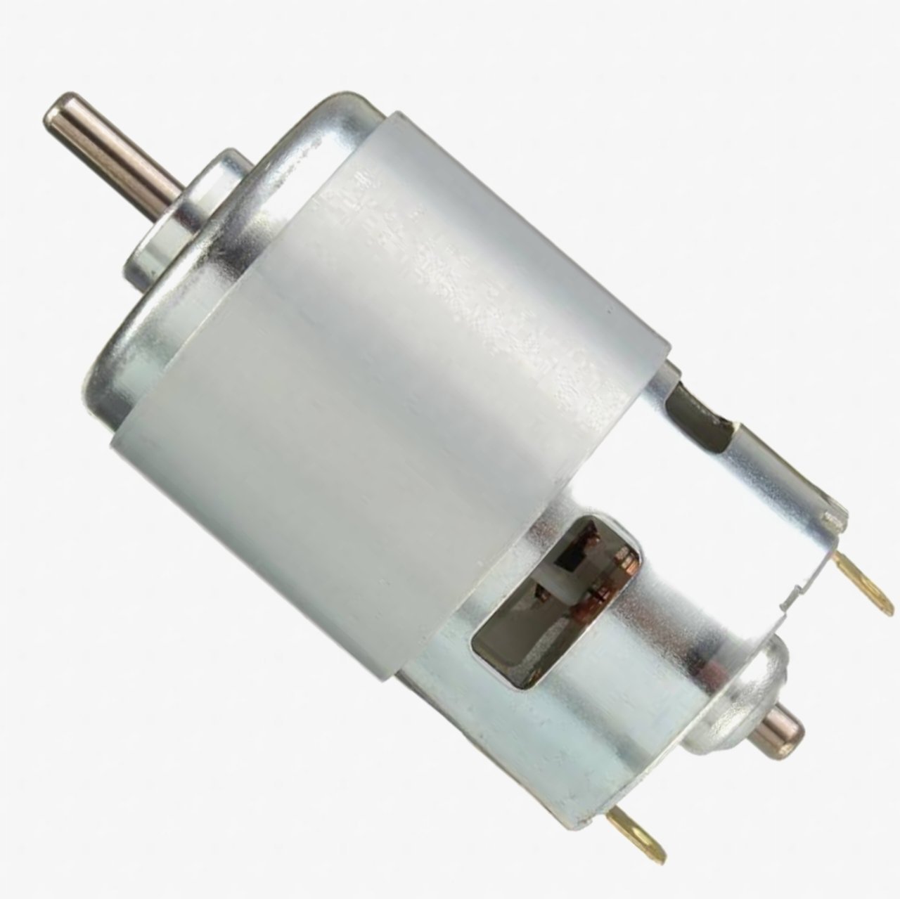 RS-775 DC Motor With Ball Bearing Standard Round Shaft For DIY Projects - Image 3