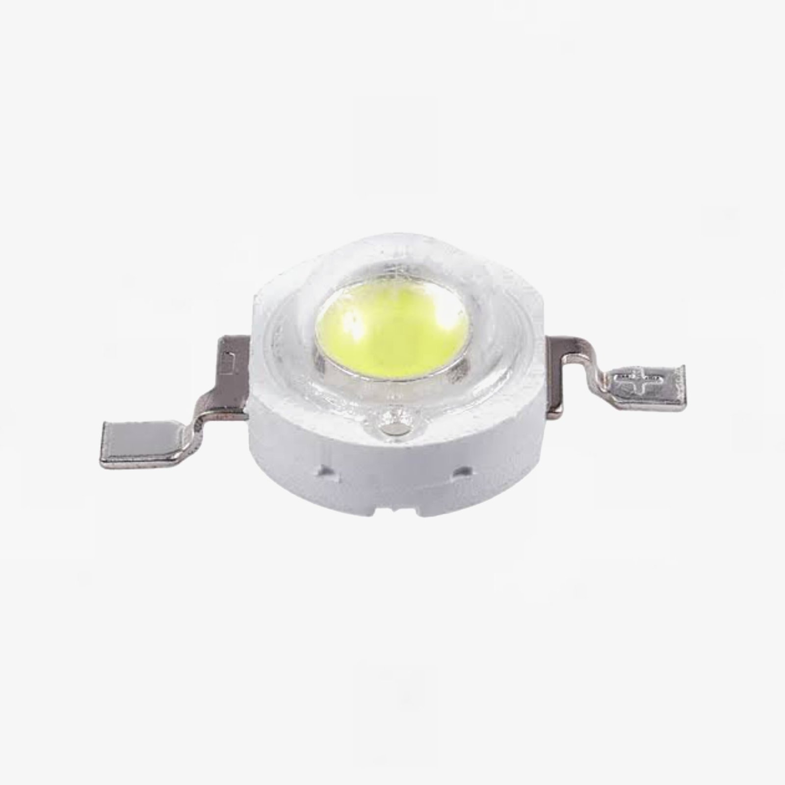1 Watt High Power Cool White Button Led - 1 Pcs - Image 2