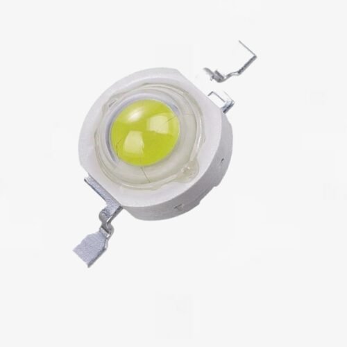1 Watt High Power Cool White Button Led - 1 Pcs
