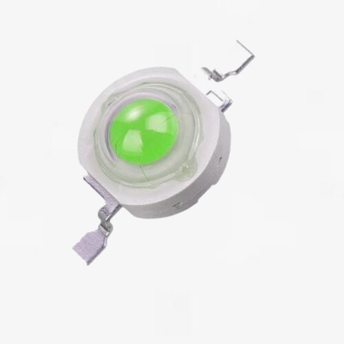 1 Watt High Power Green Button Led - 1 Pcs