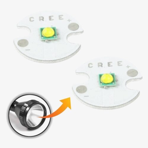 4V 3W XPE 3535 SMD Small Size Cree LED Chip with 16mm Heatsink - White