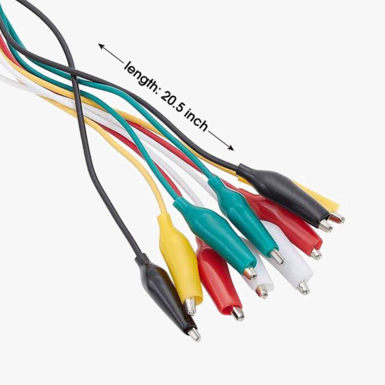 Double-Ended Crocodile Clips Connectors - Alligator Clips Connectors - 5 Pcs Pack - Image 3
