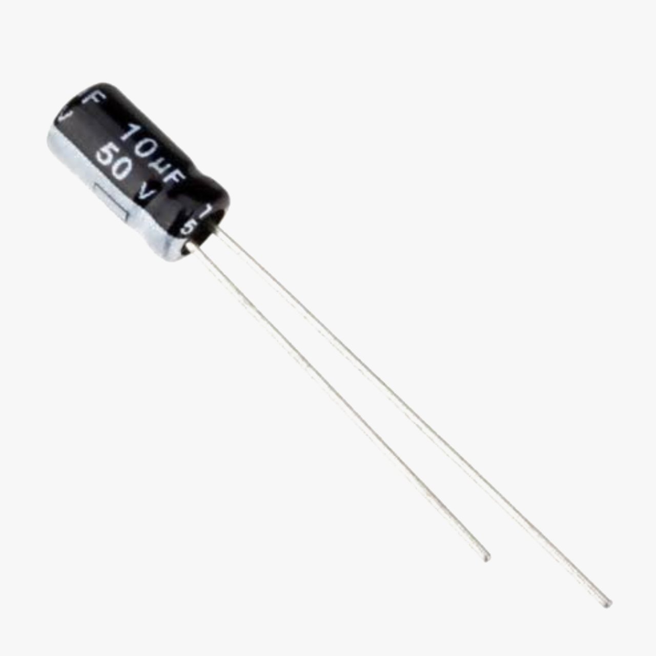 10uF 63V Polarized Electrolytic Capacitor - Pack of 5 - Image 2