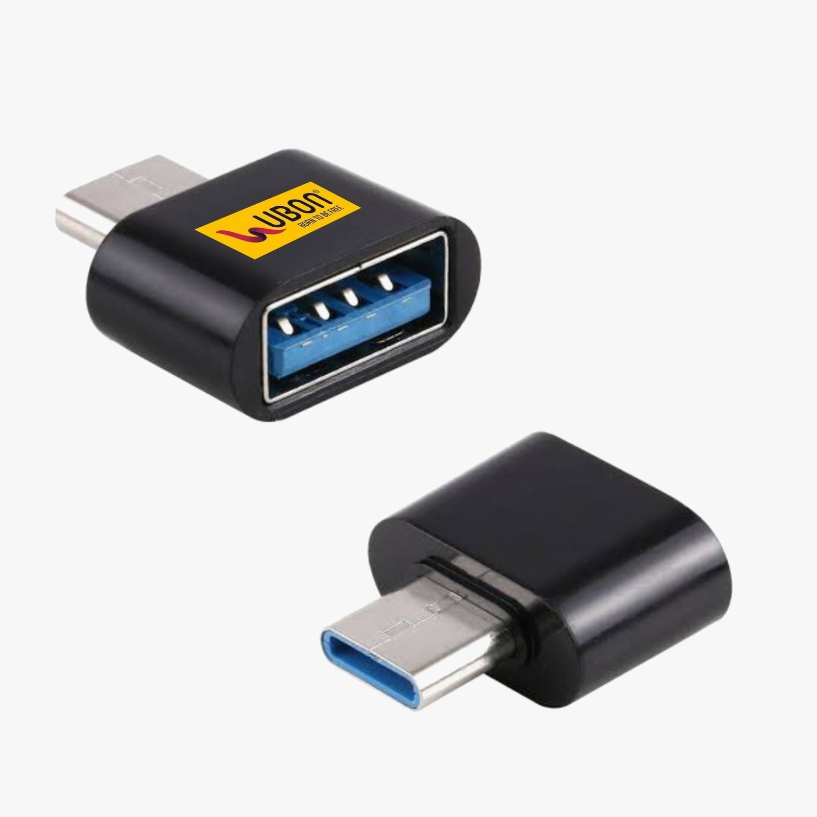Ubon Type-C OTG To Micro USB Adapter - 1 Pcs - Image 2