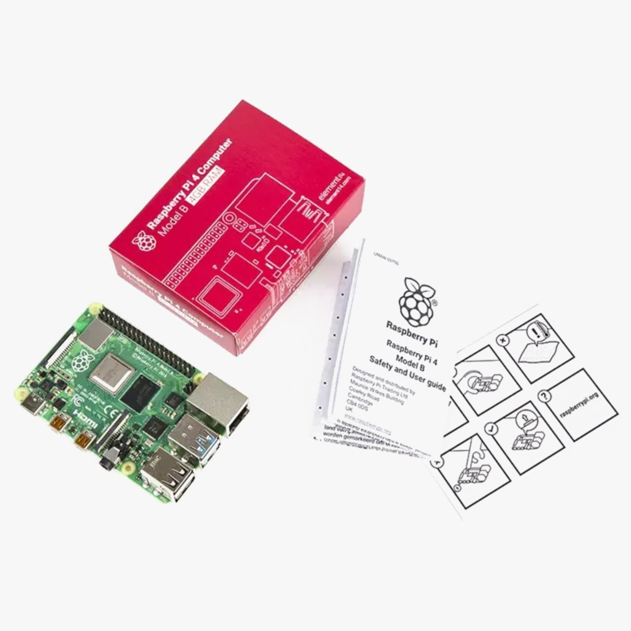 Raspberry Pi 4B With 4 GB RAM - Free Micro-HDMI Cable - Image 3