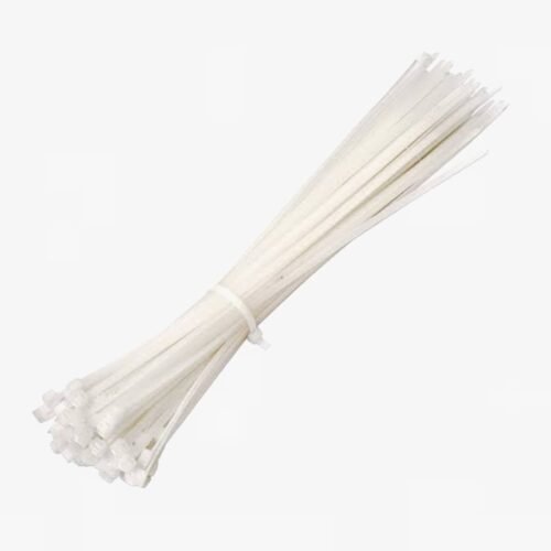 4.0 X150 MM Nylon Self-Locking Cable Ties / Zip Ties (White) - 20 Pcs