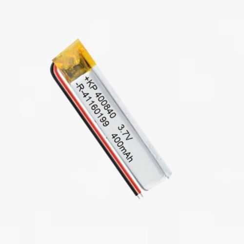 3.7V 400mAh Single Cell Long Rechargeable LiPo Battery