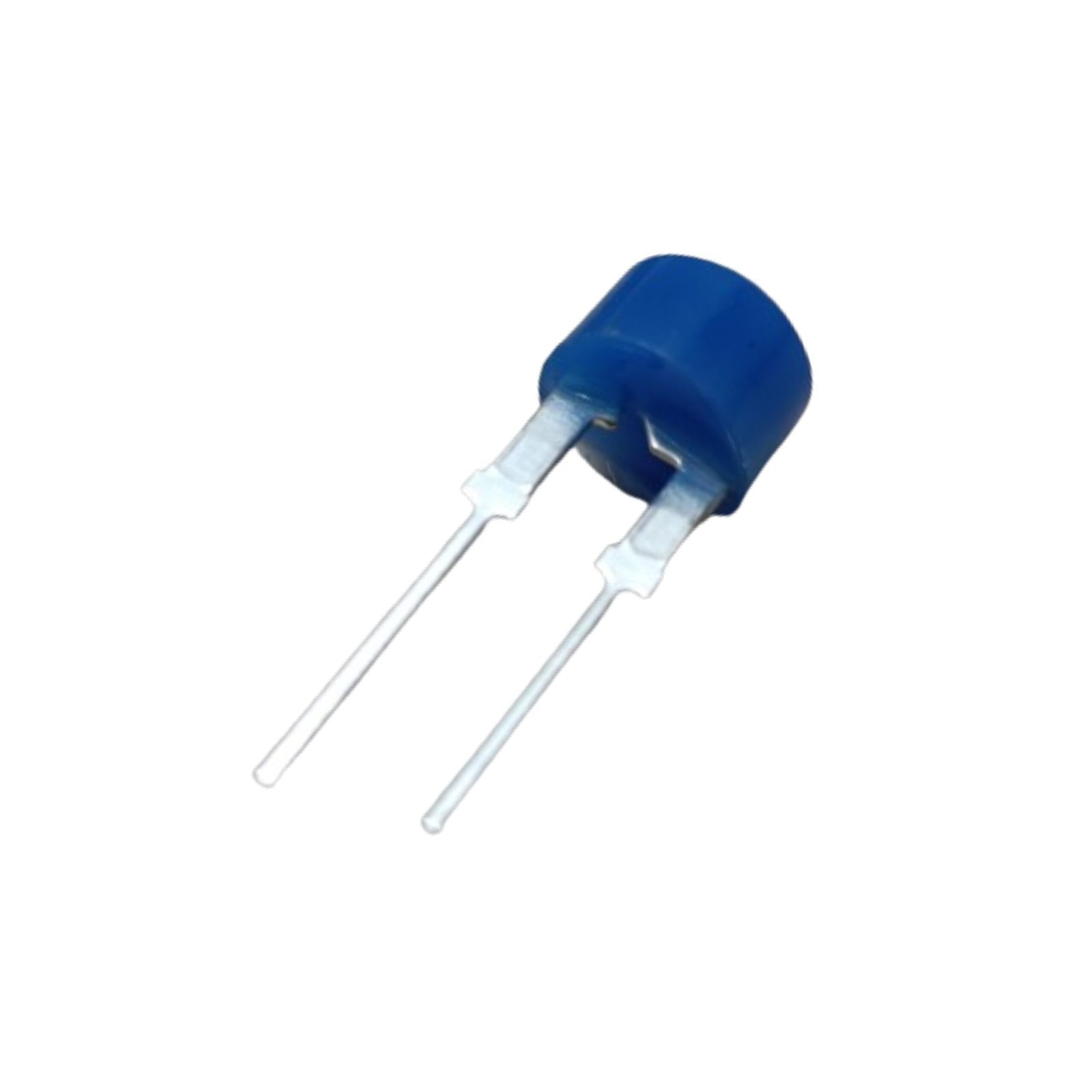 Diffused Blue LED-8MM Crystal Transparent - 5 Pcs Pack - Image 2