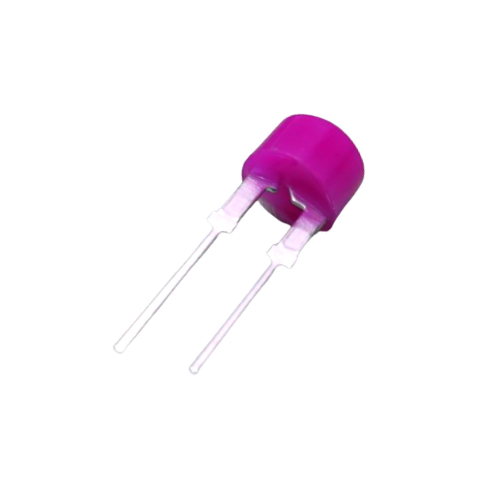Diffused Pink LED-8MM Crystal Transparent - 5 Pcs Pack - Image 4