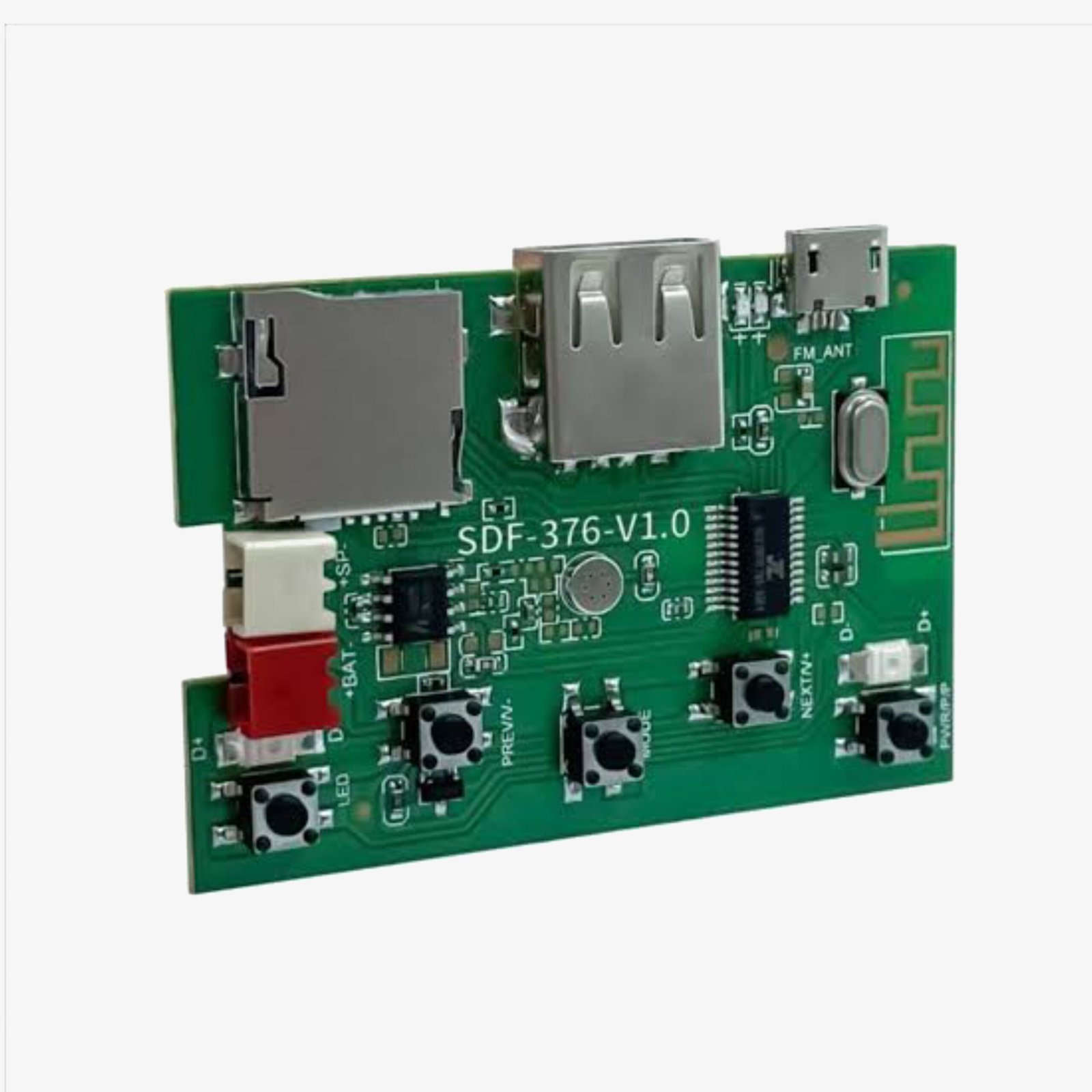 TG005 - 5 Volt Bluetooth FM USB Card MP3 Mono Audio Player Amplifier Module - Image 4