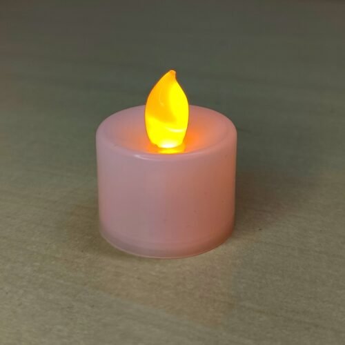 Flameless & Smokeless Battery Opreated Tea Light Candles - 1Pcs