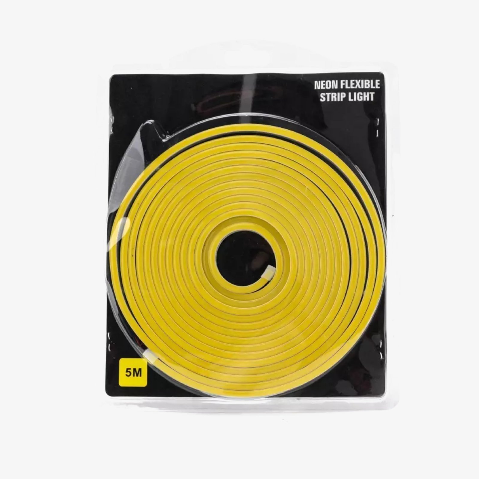 1 Meter 12V DC Yellow Neon LED Strip Light Roll – Waterproof, Flexible & Cuttable - Image 2