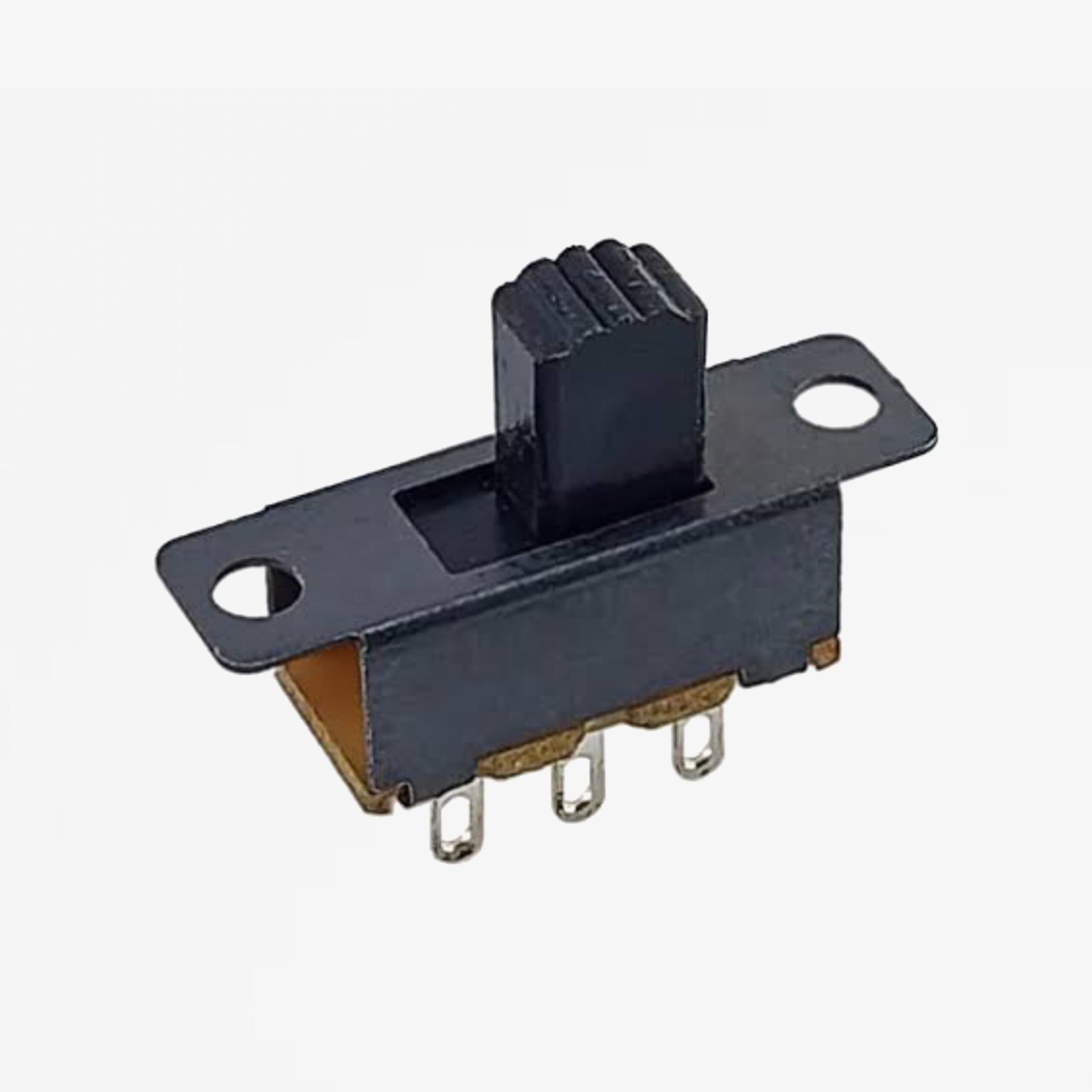 3 Pin DPDT Metal Body Slide Switch
