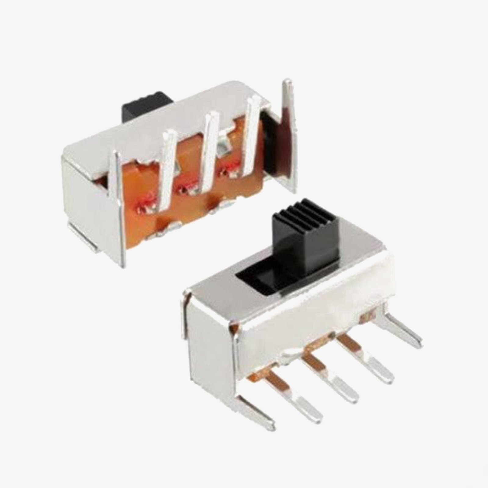 3 Pin 2 way Mini Right Angle Slide Switch-L Shape (PCB Mount, Pitch 0.1 inch) - Image 2