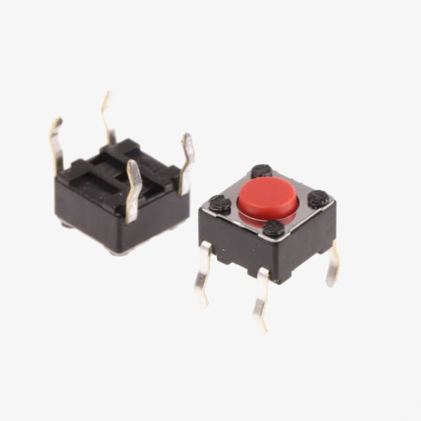 6x6x5mm 4Legs Mini Tactile Push Button Switch - 5 Pcs Pack - Image 3