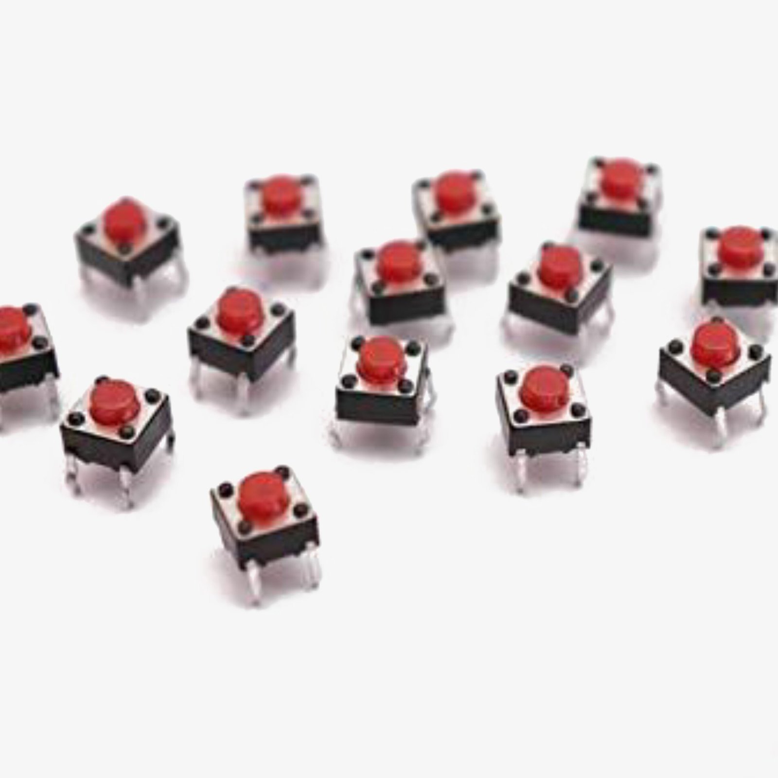6x6x5mm 4Legs Mini Tactile Push Button Switch - 5 Pcs Pack - Image 4