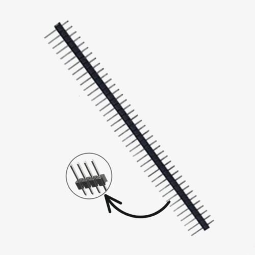 1x40 Pin 2.54mm Pitch Male Berg Strip-Straight